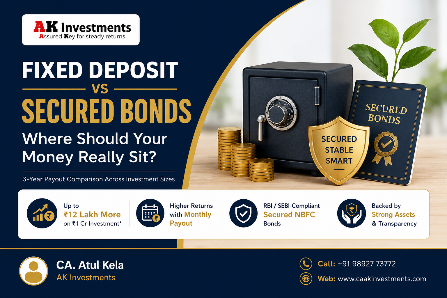 FD vs Secured Bonds – Where Should Your Money Really Sit?